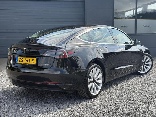 Tesla Model 3 Long Range AWD 75 kWh 1e Eigenaar,Autopilot,Panodak,BTW Auto,Leder,360 Camera,NL Auto,N.A.P,Nieuwe APK bij Aflevering