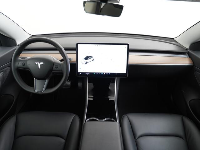 Tesla Model 3 Long Range AWD 75 kWh 463PK FSD-3-computer Premium Audio 4wd AutoPilot Panoramadak Camera's Leer Adaptive-Cruise-Control+Stop&Go Pdc-a+v Dual-Ecc Dual-Motor Keyless Lmv 18" Stoel en achterbank verwarming Electr.Stoelen+Memory+Easy-Entry WiFi 1e Eigenaar O