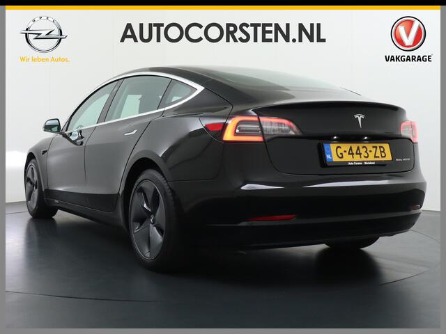 Tesla Model 3 Long Range AWD 75kWh 463PK Trekhaak FSD-3 Computer Premium Audio 4wd AutoPilot Panoramadak Camera's Leer Adaptive-Cruise-Control+Stop&Go Pdc-a+v Dual-Ecc Dual-Motor Keyless Lmv 18" Stoel en achterbank verwarming Electr.Stoelen+Memory+Easy-Entry WiFi 1.000