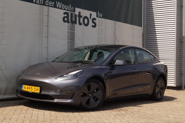 Tesla Model 3 Long Range AWD 75kWh 351pk -PANO-LEER-