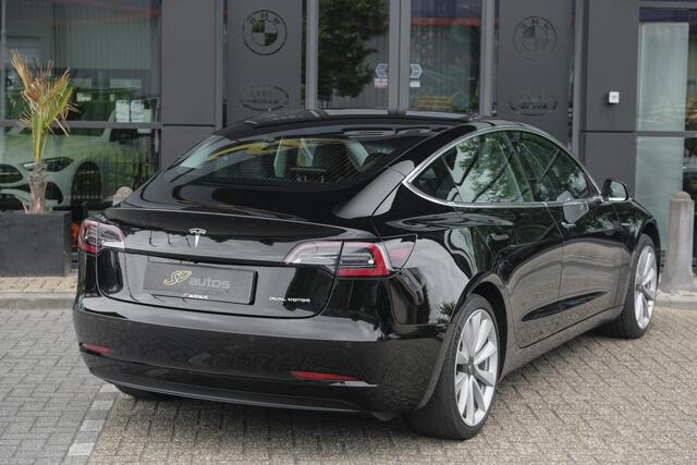 Tesla Model 3 Long Range 350pk AWD 75 kWh Panoramadak NLauto Leder Autopilot