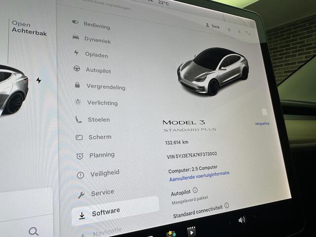 Tesla Model 3 Standard RWD Plus 60 kWh Glazen Dak Leer 21 Inch Camera BTW
