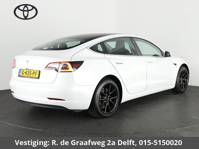 Tesla Model 3 Standard RWD Plus 60 kWh | ACCU 85% | 1e eigenaar | Navigatie | Panoramadak | Camera | Leder |