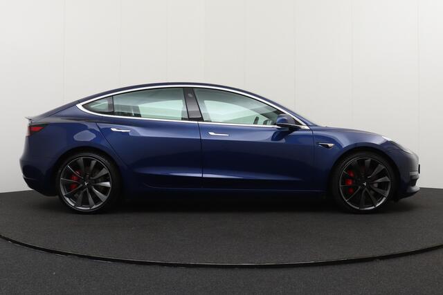 Tesla Model 3 Performance AWD 75 kWh Autopilot Pano-dak Stoelverw. V+A