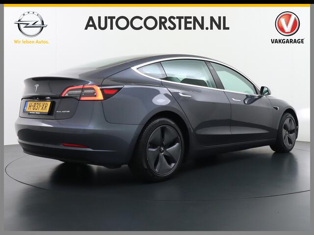 Tesla Model 3 AWD 75kWh **FSD Full Self Driving MEEGELEVERD pakket** Long Range Trekhaak Premium Audio AutoPilot Panoramadak Camera's Leer Adaptive-Cruise-Control+Stop&Go Pdc Dual-Ecc Dual-Motor Keyless Automatisch Parkeren Zelfstandig-Rijstrookwissel 4WD Stoel en acht