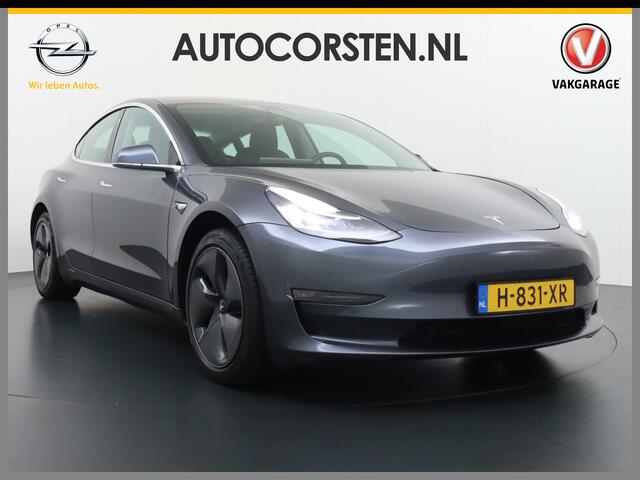 Tesla Model 3 AWD 75kWh **FSD Full Self Driving MEEGELEVERD pakket** Long Range Trekhaak Premium Audio AutoPilot Panoramadak Camera's Leer Adaptive-Cruise-Control+Stop&Go Pdc Dual-Ecc Dual-Motor Keyless Automatisch Parkeren Zelfstandig-Rijstrookwissel 4WD Stoel en acht