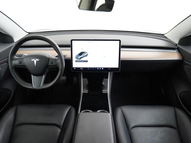 Tesla Model 3 AWD 75kWh **FSD Full Self Driving MEEGELEVERD pakket** Long Range Trekhaak Premium Audio AutoPilot Panoramadak Camera's Leer Adaptive-Cruise-Control+Stop&Go Pdc Dual-Ecc Dual-Motor Keyless Automatisch Parkeren Zelfstandig-Rijstrookwissel 4WD Stoel en acht