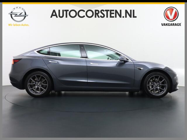 Tesla Model 3 Long Range AWD 75kWh 463PK Lmv FSD-3 Computer Premium Audio AutoPilot Panoramadak Camera's Leer Adaptive-Cruise-Control+Stop&Go Pdc Dual-Ecc Dual-Motor Keyless 4WD Stoel en achterbank verwarming Elektr.Stoelen+Memory+Easy-Entry WiFi 1e Eigenaar Origineel 