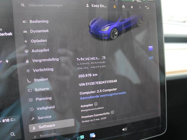 Tesla Model 3 Long Range AWD 75 kWh | SOH 87.7 % | TREKHAAK | 12 MAANDEN BOVAG GARANTIE |