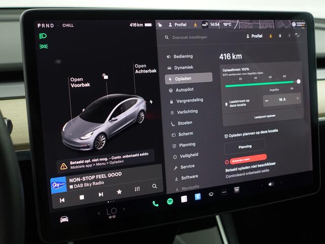 Tesla Model 3 Long Range AWD 75 kWh- NAP 97dkm, Panoramadak, Camera, Autopilot, Xenon Led