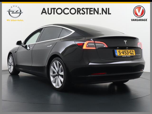 Tesla Model 3 Long Range AWD 75kWh 463PK Trekhaak 19" Ivory FSD-3 Computer Premium Audio AutoPilot Panoramadak Camera's Leer Adaptive-Cruise-Control+Stop&Go Pdc Dual-Ecc Dual-Motor Keyless 4WD Stoel en achterbank verwarming Elektr.Stoelen+Memory+Easy-Entry WiFi Garanti