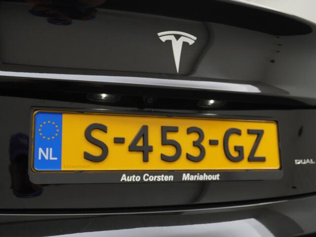 Tesla Model 3 Long Range AWD 75kWh 463PK Trekhaak 19" Ivory FSD-3 Computer Premium Audio AutoPilot Panoramadak Camera's Leer Adaptive-Cruise-Control+Stop&Go Pdc Dual-Ecc Dual-Motor Keyless 4WD Stoel en achterbank verwarming Elektr.Stoelen+Memory+Easy-Entry WiFi Garanti