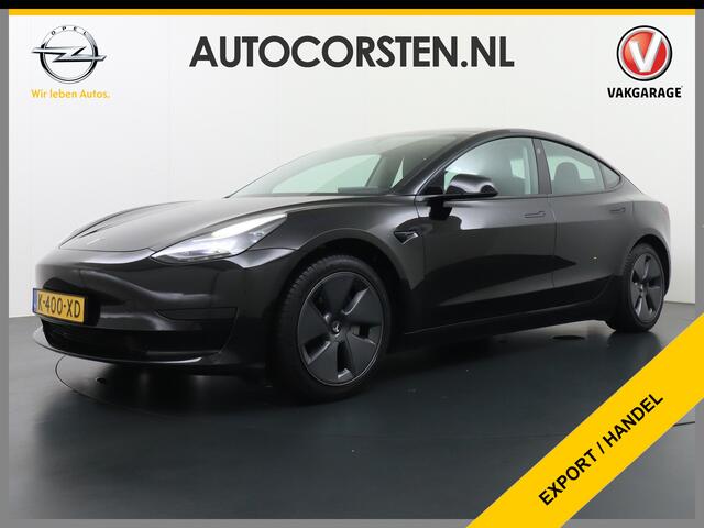 Tesla Model 3 RWD SR+ Nwe Model 60kWh LFP 283 PK Trekhaak Warmtepomp Elektr.A-klep FSD-3 Sentry Mode Bankverwarmd FSD 18" Premium Luidspr. AutoPilot Leder PanoDak Adaptive-Cruise Lmv Camera's Elektr.-Stuur+Stoelen+Spiegels+Geheugen+Easy-Entry+Verwarmde stoelen Park ass