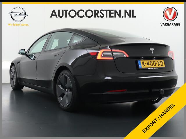 Tesla Model 3 RWD SR+ Nwe Model 60kWh LFP 283 PK Trekhaak Warmtepomp Elektr.A-klep FSD-3 Sentry Mode Bankverwarmd FSD 18" Premium Luidspr. AutoPilot Leder PanoDak Adaptive-Cruise Lmv Camera's Elektr.-Stuur+Stoelen+Spiegels+Geheugen+Easy-Entry+Verwarmde stoelen Park ass