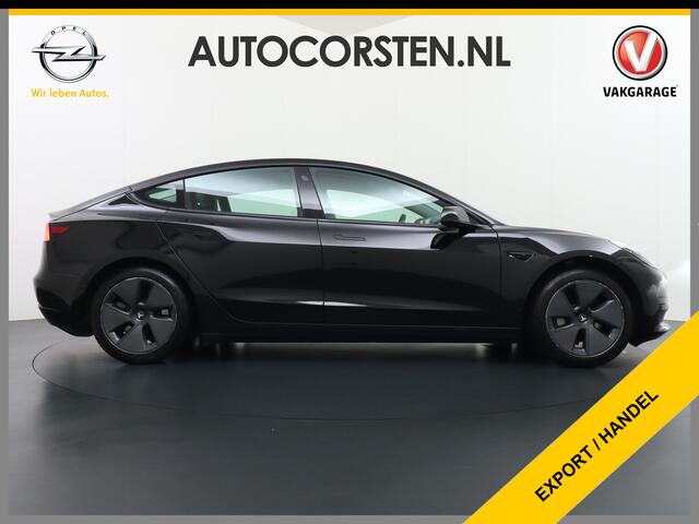 Tesla Model 3 RWD SR+ Nwe Model 60kWh LFP 283 PK Trekhaak Warmtepomp Elektr.A-klep FSD-3 Sentry Mode Bankverwarmd FSD 18" Premium Luidspr. AutoPilot Leder PanoDak Adaptive-Cruise Lmv Camera's Elektr.-Stuur+Stoelen+Spiegels+Geheugen+Easy-Entry+Verwarmde stoelen Park ass
