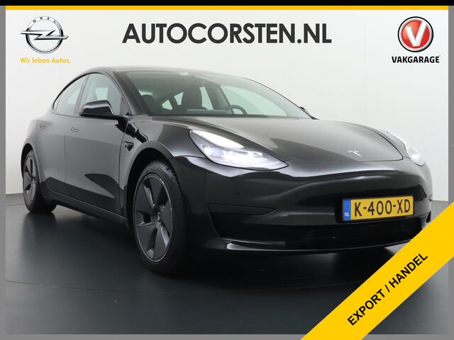 Tesla Model 3 RWD SR+ Nwe Model 60kWh LFP 283 PK Trekhaak Warmtepomp Elektr.A-klep FSD-3 Sentry Mode Bankverwarmd FSD 18" Premium Luidspr. AutoPilot Leder PanoDak Adaptive-Cruise Lmv Camera's Elektr.-Stuur+Stoelen+Spiegels+Geheugen+Easy-Entry+Verwarmde stoelen Park ass