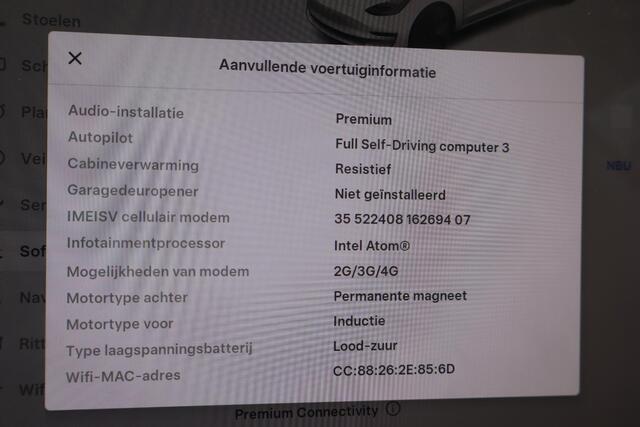 Tesla Model 3 Long Range AWD 75 kWh Autopilot, Camera, Panoramadak, Lederen interieur