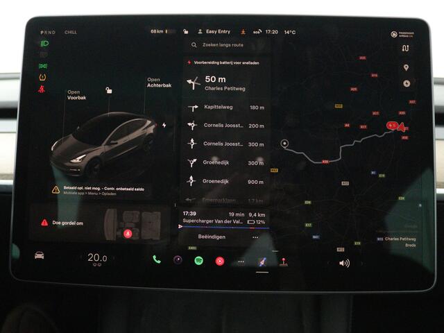 Tesla Model 3 Standard RWD Plus 60 kWh | Panoramadak | Leder | Stuur & Stoelverwarming |