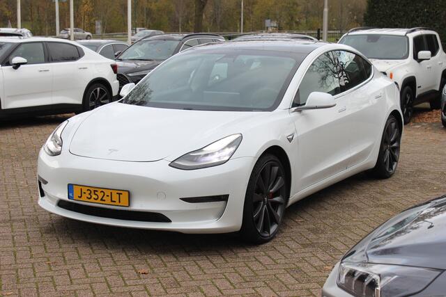 Tesla Model 3 Performance AWD 75 kWh / Autopilot / Panoramadak / Camera / Leder / 20'' / Leder / Premium Audio