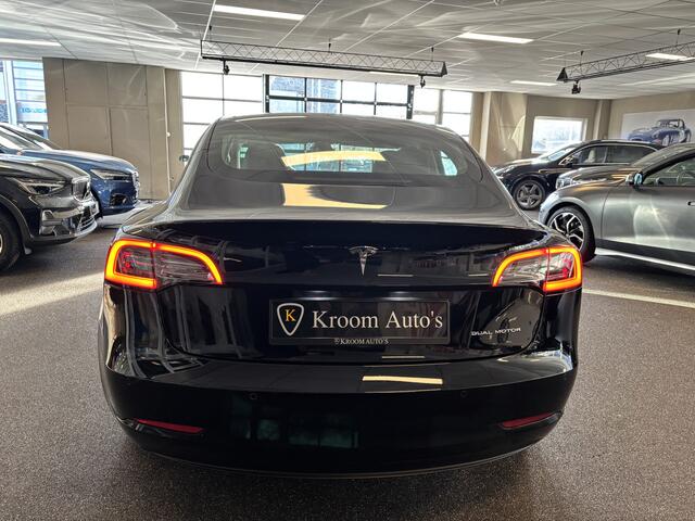 Tesla Model 3 Long Range AWD 75 kWh / 620 km WLTP / Panoramadak / Autopilot / 19 inch / Leer / 351 Pk - Incl BTW -