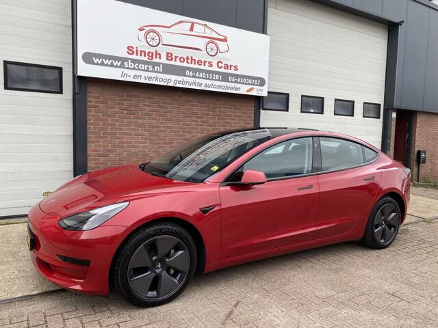Tesla Model 3 Stnd+RWD 60kWh NAP GARANTIE TERKHAAK INRUIL MOG!!!