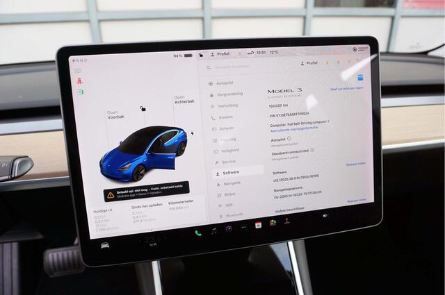 Tesla Model 3 Long Range RWD 75kWh SOH 93%
