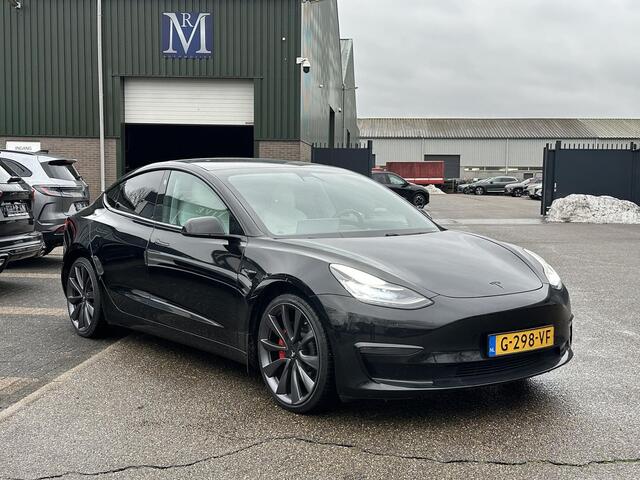 Tesla Model 3 Performance AWD 75 kWh VERWACHT | 20 inch velgen (als nieuw) | Zeer nette staat | Rijklaar geleverd incl. 12 mnd Bovag-garantie | Tesla fabrieksgarantie op de hoogvolt accu t/m 13-12-2027 of 192.000 km