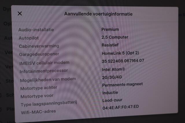 Tesla Model 3 Long Range AWD 75 kWh 88,6% SOH, Autopilot computer 2.5, 360 camera, Lederen interieur, Cruise control