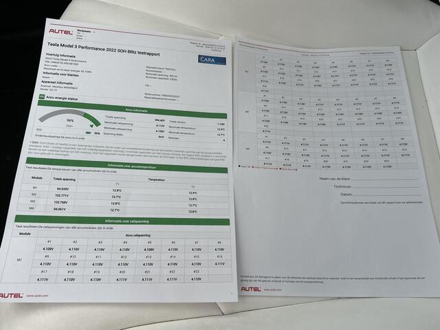 Tesla Model 3 Performance AWD 75 kWh SOH 96% | 20 INCH VELGEN ALS NIEUW | SUPER NETTE AUTO | FABRIEKSGARANTIE OP HOOGVOLTACCU EN AANDRIJFLIJN T/M 03-2030 |