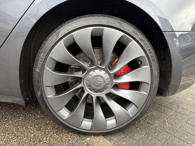 Tesla Model 3 Performance AWD 75 kWh SOH 96% | 20 INCH VELGEN ALS NIEUW | SUPER NETTE AUTO | FABRIEKSGARANTIE OP HOOGVOLTACCU EN AANDRIJFLIJN T/M 03-2030 |