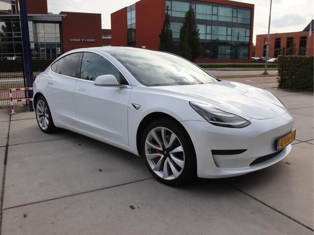 Tesla Model 3 Performance Plus 60 kWh Leder, Pano, 19 INCH, NAP Aanbieding!