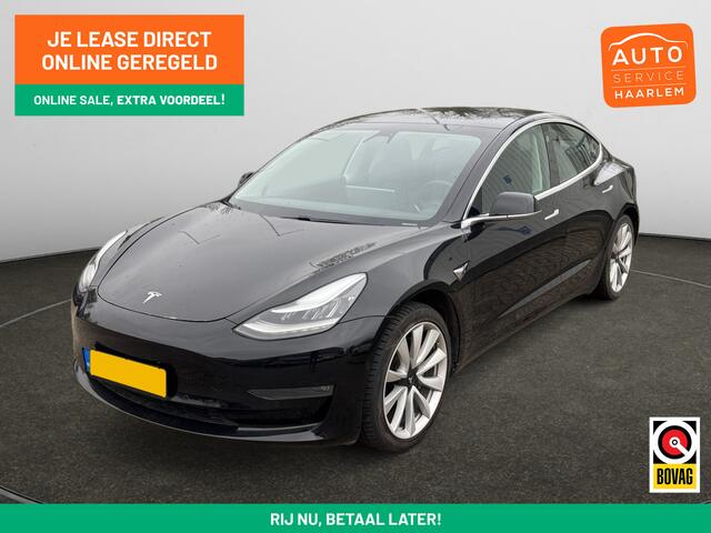 Tesla Model 3 Long Range AWD 75 kWh SOH 91%, Panoramadak, BTW, Auto Pilot, Stoelverwarming