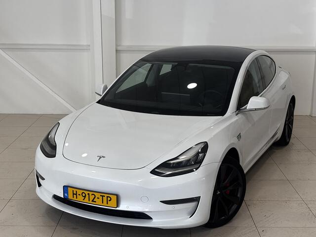 Tesla Model 3 Performance AWD 75 kWh | 89% SOH | Accu Refurbished | Lichtmetalen velgen | Autopilot