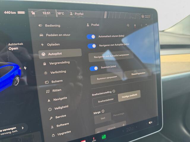 Tesla Model 3 Long Range AWD 75 kWh- SOH 92%, 450km Range, Performance Pakket, Trekhaak, Blackline
