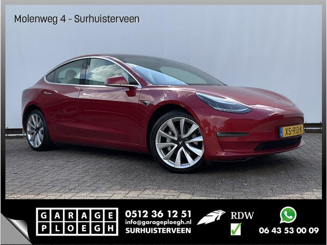 Tesla Model 3 351pk Long Range AWD 75 kWh Incl.BTW Panorama Design