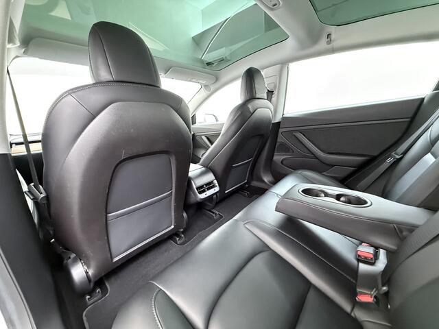 Tesla Model 3 Performance 513PK AWD **FSD** Panoramadak Navi Camera's Leder Stoelverwarming Navi Ecc Adap.Cruise Pdc Led Lmv 20" Google-Maps Elek.Stoelen+Memory Remote App Bediening Premium Audio