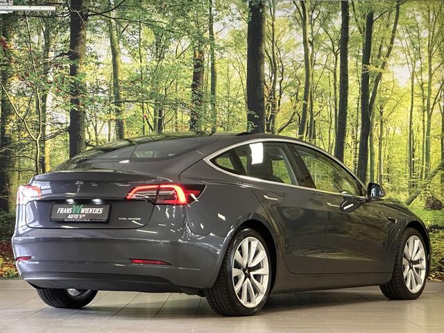 Tesla Model 3 Long Range AWD 75 kWh | 351 PK! | Origineel Nederlands | Leder | Autopilot | Premium Audio | Panoramadak | Elektrische Stoelen | Stoelverwarming | Achterbankverwarming |