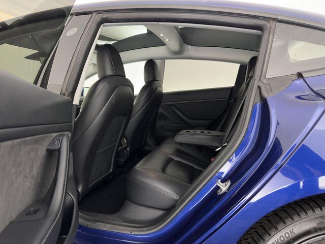 Tesla Model 3 Long Range AWD 75 kWh [3-Fase-11kW ] {SoH-82%} Aut. *PANO | AUTOPILOT | LEATHER | TOWBAR | KEYLESS | FULL-LED | MEMORY-PACK | TOPVIEW | DAB | CARPLAY | DIGI-COCKPIT | LANE-ASSIST | HEATED-COMFORTSEATS | 18"ALU*