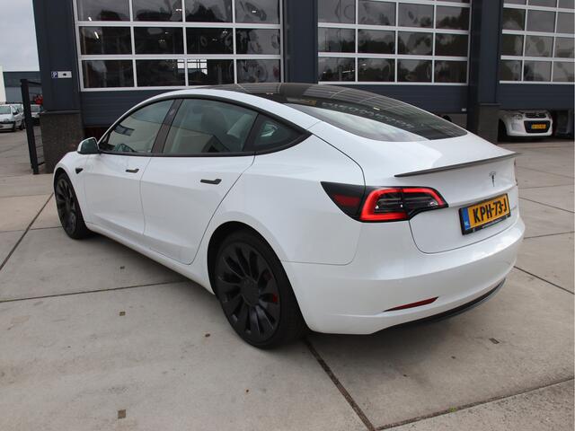 Tesla Model 3 Performance AWD 513Pk Leder, Pano, Nieuwstaat Zomeractie