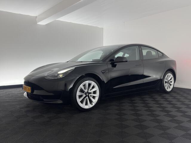 Tesla Model 3 Standard RWD Plus 60 kWh [3-Fase-11kW] (INCL-BTW) Aut. *PANO | AUTOPILOT | LEATHER | KEYLESS | FULL-LED | MEMORY-PACK | TOPVIEW | DAB | CARPLAY | DIGI-COCKPIT | LANE-ASSIST | HEATED- COMFORTSEATS | 19"ALU*