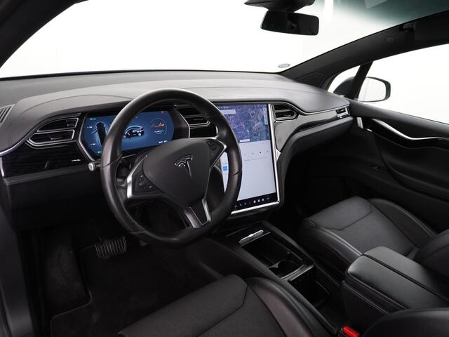 Tesla Model X 75D All Wheel Drive Trekhaak Luchtvering Adaptive Cruise Enchanced AutoPilot Premium Connectivity Panoramaraam Vleugeldeuren Camera's Elektr.Stoelen+Verwarmd+Geheugen Keyless Wifi 4WD Led Koplampen Lmv Led Bordherkenning Verwarmde Sproeiers-bladen Rijstro