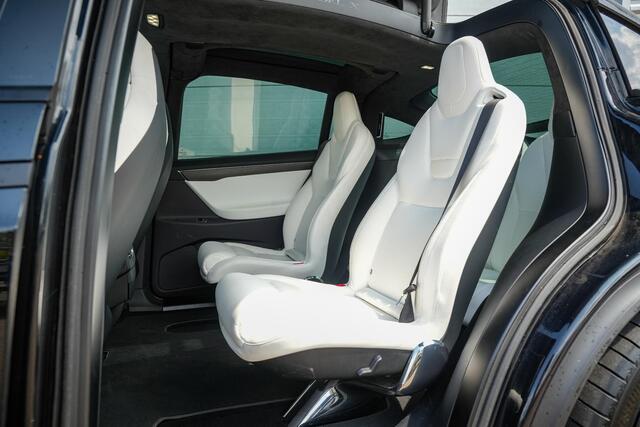 Tesla Model X 100D 6p. Autopilot Leer Alcantara Carbon Camera Trekhaak 22"LM