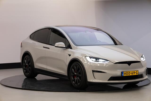 Tesla Model X Plaid AWD 6p. 100kWh | NL auto | Nardo Grey |