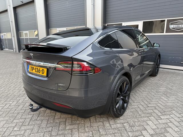 Tesla Model X 100D NAP Trekhaak Leer Nette staat! 22" lichtmetaal