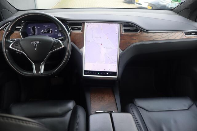 Tesla Model X 100D 86% SOH, BTW Auto, Camera, Trekhaak, Cold weather pakket, Adaptieve Cruise control, CCS, Lederen interieur, BTW Auto