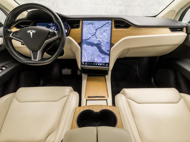 Tesla Model X 75D Sport 334Pk (AUTOPILOT, LUCHTVERING, MEMORY SEATS, LEDER, TREKHAAK, 360 CAMERA, STUUR/STOELVERWARMING, SFEERVERLICHTING, NIEUWSTAAT)