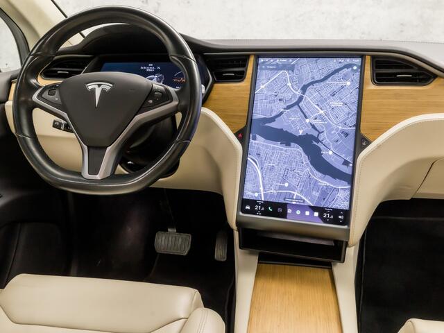 Tesla Model X 75D Sport 334Pk (AUTOPILOT, LUCHTVERING, MEMORY SEATS, LEDER, TREKHAAK, 360 CAMERA, STUUR/STOELVERWARMING, SFEERVERLICHTING, NIEUWSTAAT)