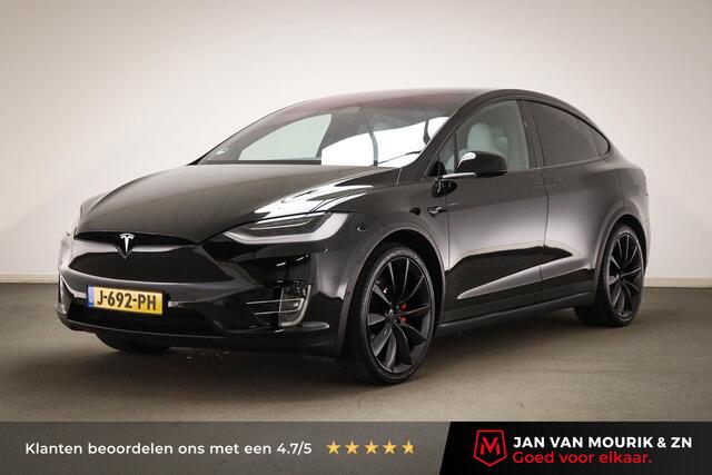 Tesla Model X Performance Ludicrous 6p. l LED | STUUR / ACHTEBANK- VERWARMING | TREKHAAK | 22"