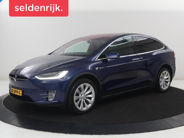 Tesla Model X Long Range | SOH 100% | Panoramadak | Trekhaak | 360 Camera | Stoel & Stuurverwarming | Adaptive cruise | Navigatie | DAB+ | Bluetooth | Climate control | Self-driving | Sfeerverlichting