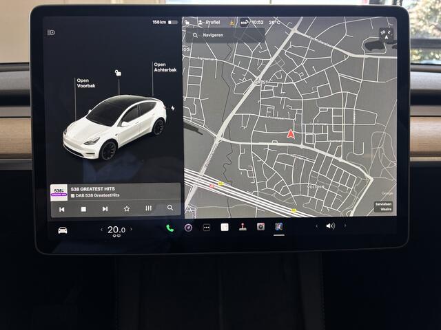 Tesla Model Y Long Range AWD 75 kWh / dec '21 - incl BTW - Leer / Panoramadak / 20 inch / Camera's / BLIS / Afn Trekhaak - 1e Eig -